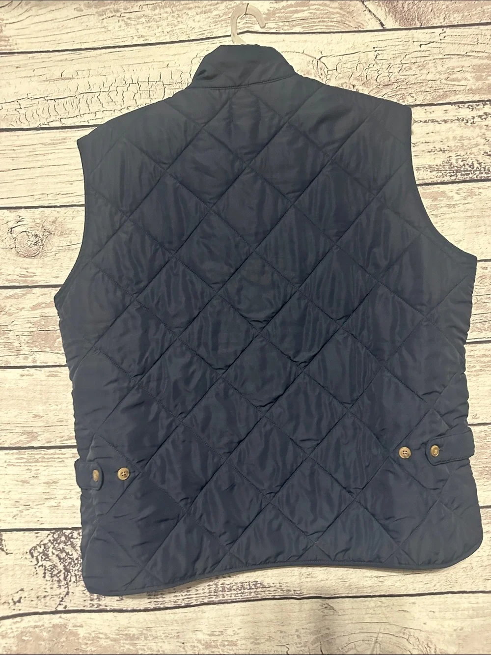 J. Crew  Quilted Vest in Navy and Khaki